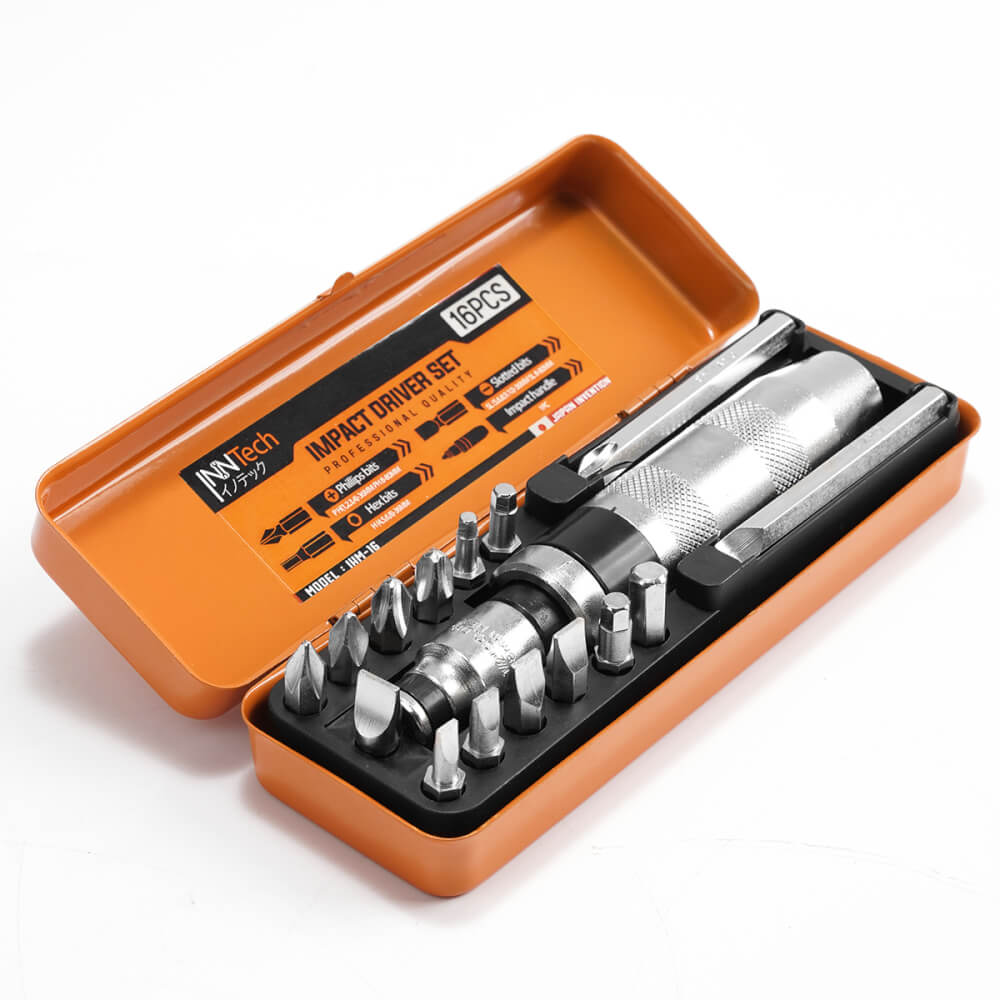 ชุดไขควงตอก InnTech รุ่น IHM-16 16 ชิ้น